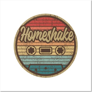 Homeshake Retro Cassette Circle Posters and Art